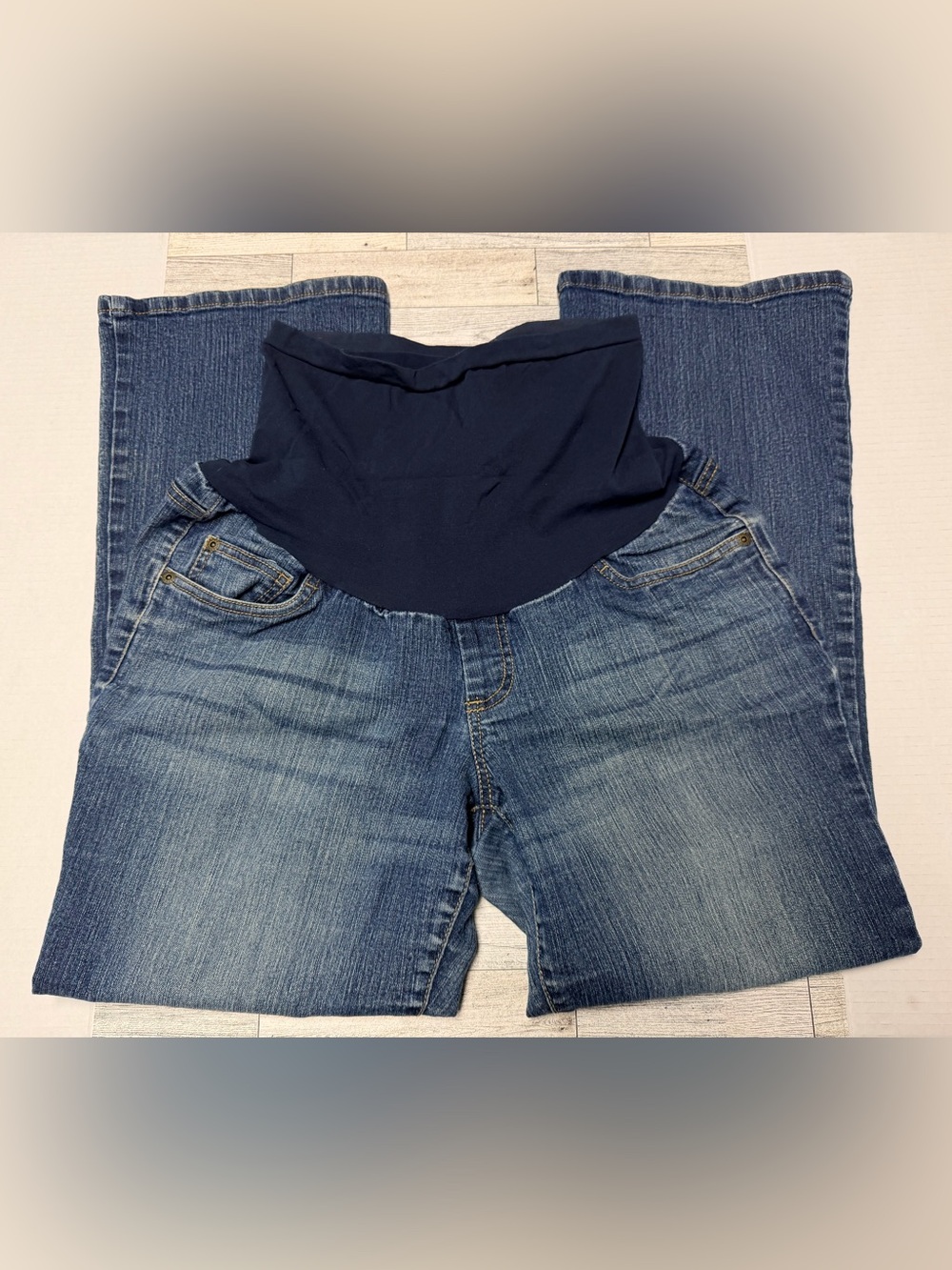 Motherhood Maternity Jeans- Sz: Petite Large